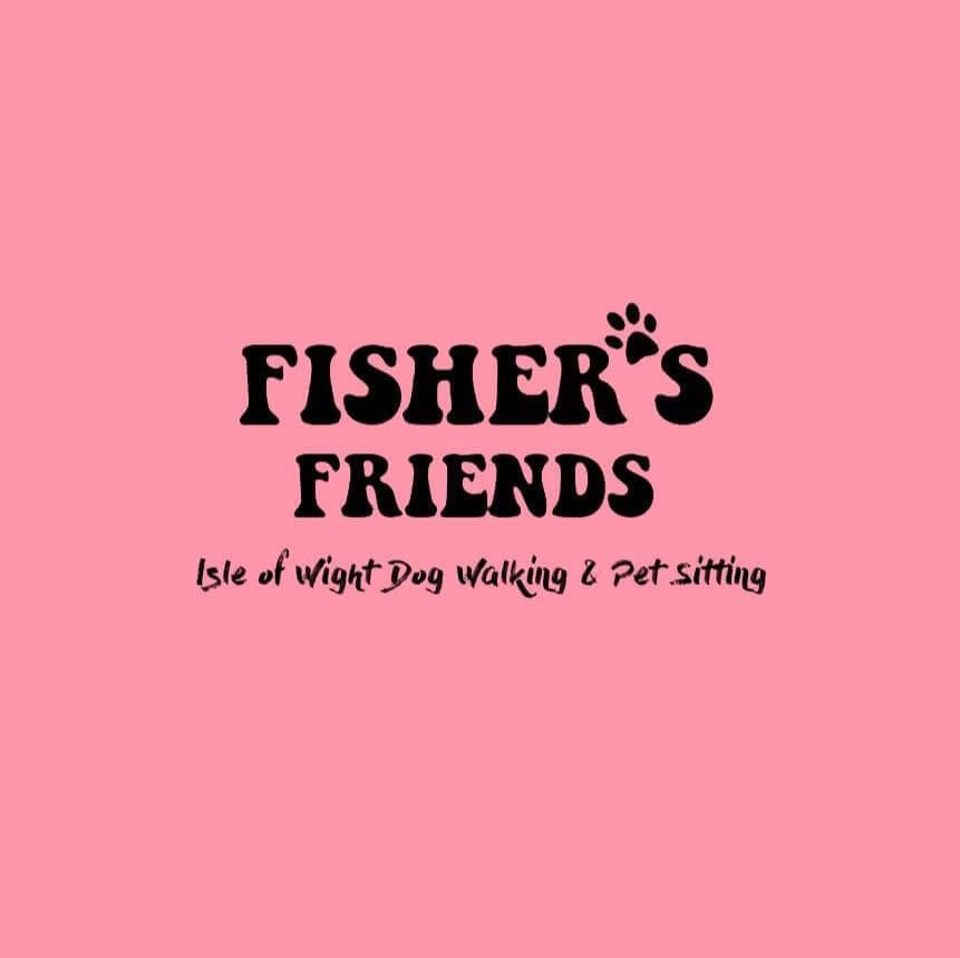 fishers friends dog walker logo