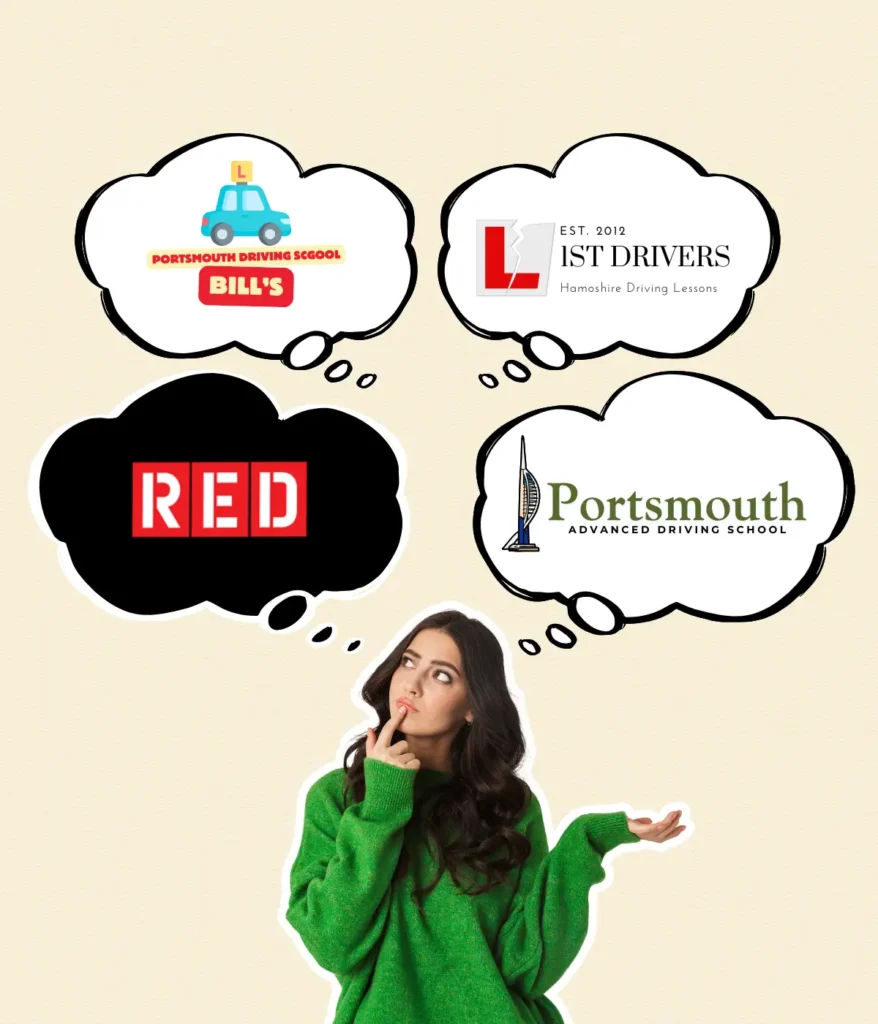 Portsmouth driving lesson title banner